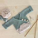 Mi Proyecto del curso: Tejido de punto para prendas infantiles. Fashion Design, Fiber Arts, DIY, and Crochet project by LAURA REYES PEREZ - 10.07.2021