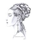 Portraits for the Inktober art challenge. Ilustração tradicional projeto de Sandra Joachim - 07.10.2021