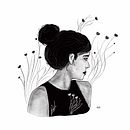 Mi Proyecto del curso: Técnicas de dibujo tradicional con Procreate . Ilustrasi tradisional, Menggambar, Ilustrasi Digital, Menggambar Potret, Dan Gambar Digital proyek oleh María Cristina Maldonado Marchán - 10.01.2021