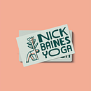 Nick Baines Yoga brand identity Ein Projekt aus dem Bereich Traditionelle Illustration, Design, Logodesign, Br und ing und Identität von Aron Leah - 08.10.2021