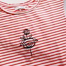 Ricamo su una t-shirt. Embroider, Arts, Crafts, Fashion Design, and Fiber Arts project by Martina Espa - 10.08.2021