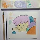 Mi Proyecto del curso: Técnicas de ilustración con acuarela y gouache. Projekt z dziedziny Trad, c, jna ilustracja,  Sztuki piękne,  Malarstwo, Malowanie akwarelą, Ilustracje dla dzieci i Malowanie gwaszami użytkownika Alejandra Sanchez Leon - 08.10.2021