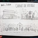 Carnet de voyage m2r : Semaine 40 (Prise de poste) en Bourgogne. Projekt z dziedziny Trad, c, jna ilustracja, Sketchbook, R, sunek ołówkiem, R, sunek realist, czn,  Architektura,  R, sunek architektoniczn,  R i sunek użytkownika Marion Tourbillon - 07.10.2021