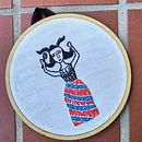 Mon projet du cours : Technique de broderie en miniature. Un proyecto de Bordado de Stephanie Baltazar - 11.10.2021