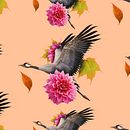 My project in Textile Prints with Digital Techniques course. Pattern Design, Fashion Design, and Printing project by Gabriel Łyszcz - 10.11.2021