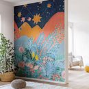 Papier peint Panoramique avec Casélio. Un proyecto de Decoración de interiores e Ilustración tradicional de Sokina Guillemot - 11.10.2021