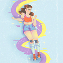 Mi Proyecto del curso: Ilustración de personajes dinámicos . Un proyecto de Ilustración tradicional, Diseño de personajes, Cómic, Creatividad, Dibujo, Dibujo digital y Manga de Anayeli Raquel Florentín Morinigo - 11.10.2021
