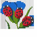 Lady Bugs Tapestry Crochet Bag . % Sue Anette Ramos tarafından hazırlanan El, af Sanatları, Sanat ve El Sanatları, Ve Dijital Çizim projesi - 10.10.2021