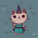 My project in Kawaii-Style Story Illustration course . Ilustrație tradițională, Design de caractere, Ilustrație digitală și Manga de Emma Piconnet - 10.12.2021