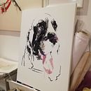 Animals contemporary embroidery textile portrait. Un projet de Artisanat, Gestion de la conception, Créativité, Dessin, St, lisme, Dessin artistique, Dessin de portrait, Couture, Broderie, Décoration , et Art textile de scuoladiricamoaltamoda - 12.10.2021