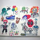 My project in The Art of Sketching: Transform Your Doodles into Art course. Un proyecto de Ilustración tradicional, Dibujo a lápiz, Dibujo y Sketchbook de akino_lk - 09.10.2021