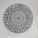 My project in The Art of Mandala Drawing: Create Geometric Patterns course. Projekt z dziedziny  R, sunek,  R i sunek atramentem użytkownika amandagreen - 06.10.2021