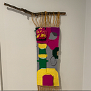 My project in Contemporary Tapestry Weaving course . % Lauren Schauf tarafından hazırlanan Sanat ve El Sanatları, El, af Sanatları, İç Dekoras, Ve on projesi - 10.13.2021