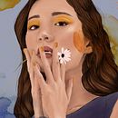 Mi Proyecto del curso: Retrato ilustrado con Procreate. Projekt z dziedziny Trad, c, jna ilustracja, Grafika wektorowa, Ilustracja c, frowa i Portret użytkownika Irene España Labrador - 13.10.2021