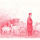 Terreno salvaje Ein Projekt aus dem Bereich Traditionelle Illustration, Editorial Illustration und Bleistiftzeichnung von Marcos N Sayas - 14.10.2021