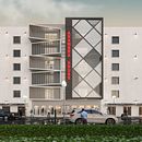 Mixed-Use Commercial Development. Een project van Architectuur van Ruona Ebe - 02.04.2021