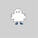 halloween (garoto com fantasia de fantasma). Un proyecto de Ilustración tradicional de Elizabete Portella - 14.10.2021