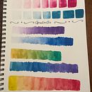 Mi Proyecto del curso: Técnicas modernas de acuarela. Un progetto di Illustrazione tradizionale, Belle arti, Pittura e Pittura ad acquerello di Ana María Salazar - 16.10.2021