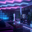 Midnight Deluxe. Design, Traditional illustration, and 3D project by Andrew Morgan - 06.04.2020