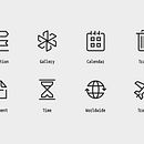 My project in Introduction to Icon Design course . % Mohammad Alem Afzalli tarafından hazırlanan Grafik Tasarım, UX / UI, Ve Yaratıcılık projesi - 10.17.2021