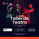 TEATRO UMBRAL . Un projet de Publicité , et Design  de Saul Ticona - 17.10.2021