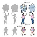 Mi Proyecto del curso: Introducción al diseño de personajes para animación y videojuegos. Un progetto di Illustrazione tradizionale, Animazione, Character design, Videogiochi e Progettazione di videogiochi di Cesar Passel - 18.10.2021