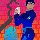 Kali Uchis as Agent Honeydew. Traditional illustration, Character Design, Comic, Creativit, Drawing, Digital Drawing, and Manga project by Jovion Curtis - 10.13.2021