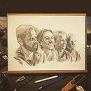 My project in Realistic Portrait with Graphite Pencil course. Un proyecto de Ilustración tradicional, Bellas Artes, Bocetado, Dibujo a lápiz, Dibujo, Dibujo de Retrato, Dibujo realista, Dibujo artístico y Dibujo anatómico de jcl_lewis - 17.10.2021