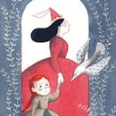 Ilustraciones del libro Valentina. Traditional illustration project by Karina Cocq Muñoz - 10.19.2021