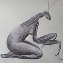 Mein Kursprojekt: Surrealistische Illustration mit Markern Ein Projekt aus dem Bereich Traditionelle Illustration, Bleistiftzeichnung, Zeichnung, Realistische Zeichnung, Artistische Zeichnung und Illustration mit Tinte von Barbara Beck - 19.10.2021