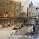 My project in Urban Landscapes in Watercolor course Ein Projekt aus dem Bereich Aquarellmalerei, Bildende Künste und Architektonische Illustration von Mimi Rondenet - 22.08.2021