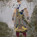 "Lone Nomad". Un proyecto de Diseño de personajes, Ilustración tradicional e Ilustración digital de Kanja Pang - 20.10.2021