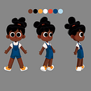 My project in Character Design for Animation with Photoshop course Ein Projekt aus dem Bereich Animation, Animation von Figuren und Design von Figuren von Julia Peres - 20.10.2021