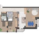 Aparment - Interior Design . Interior Design, Interior Architecture & Interior Decoration project by Monika - 10.20.2021