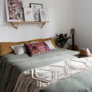 PLAID DE CAMA. Arts, and Crafts project by Sara Moreno - 10.21.2021