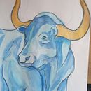Mi Proyecto del curso: Ilustración de animales: dibuja la vida salvaje en tu sketchbook MoonBull. Ilustração tradicional, Colagem, Sketchbook e Ilustração naturalista projeto de matias denham garrido - 21.10.2021