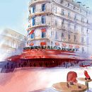 Love city  . % Mamuka Kikalishvili tarafından hazırlanan Geleneksel illüstras, Ve on projesi - 10.19.2021