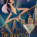 My project in Art Deco Style for Digital Illustration course. Traditional illustration, Fine Arts, Poster Design, and Digital Illustration project by Francesca Cecioni - 10.21.2021