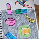 My project in Illustrated Life Journal: A Daily Mindful Practice course. Projekt z dziedziny  Sztuki piękne, Sketching,  R, sunek i Sketchbook użytkownika Andrea SChneider - 22.10.2021