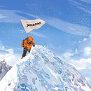 Snow. Traditional illustration, Editorial Design, Drawing, Digital Drawing, Digital Painting, Art Direction, and Concept Art project by Vicente Martí Solar - 10.22.2021