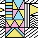 My project in Design of Textile Prints course. Ilustração tradicional, Design de acessórios, Design de vestuário, Pattern Design, Design de moda, e Estampagem projeto de Menna Hassan - 22.10.2021