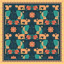 My project in Illustration for Patterns with Soul course. Ilustração tradicional, Pattern Design, Ilustração vetorial, e Estampagem projeto de Menna Hassan - 23.10.2021