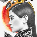 Mi Proyecto del curso: Ilustración de retrato con técnicas analógicas y digitales. Un progetto di Illustrazione tradizionale, Disegno a matita, Disegno, Illustrazione digitale, Pittura ad acquerello, Disegno di ritratti e Disegno realistico di Sol Pérez - 24.10.2021