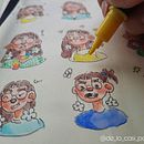 Mi Proyecto del curso: El arte del sketching: transforma tus bocetos en arte . Ilustrație tradițională, Design de caractere, Desen în creion, Desen și Caiet de schițe de pali_quintana_u - 10.24.2021