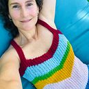 Mi Proyecto del curso: Crochet: crea prendas con una sola aguja. Un proyecto de Diseño de moda, Tejido, DIY y Crochet de Francisca Imboden Fernández - 21.10.2021