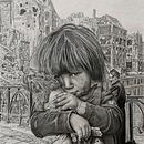 La guerra. Projekt z dziedziny R, sunek ołówkiem,  R i sunek użytkownika Cristhian Velasquez - 25.10.2021