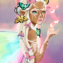 Mi Proyecto del curso: Personajes femeninos poderosos: ilustra la diversidad. Un proyecto de Ilustración tradicional, Pintura, Ilustración digital, Dibujo digital y Pintura digital de dafne_1 - 03.08.2021