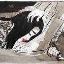 Meu projeto do curso: Ilustração em nanquim com influência japonesa. Un projet de Dessin, Illustration traditionnelle et Illustration à l'encre de Nilson Ricardo da Silva - 25.10.2021