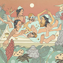 Jungle Cookies. Traditional illustration, Drawing, and Digital Illustration project by Celeste Byers - 05.03.2021