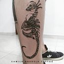 Tatuajes en línea y puntillismo. Ilustração tradicional, Desenho de tatuagens, Design, e Desenho projeto de Juan Camilo Murillo Agudelo - 25.10.2021